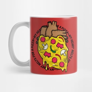 My Heart Melt for a Pizza Mug